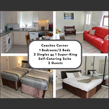 Coaches Corner - Accessible Self-catering Guest - 5 Minutes Drive From Town - Singles Or Super-king And Sofa Bed Διαμέρισμα Castleblayney