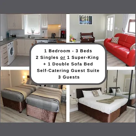 Coaches Corner - Relaxing Summer - Modern Accessible - Sleeps 3 - Near Town - Free Parking Apartment